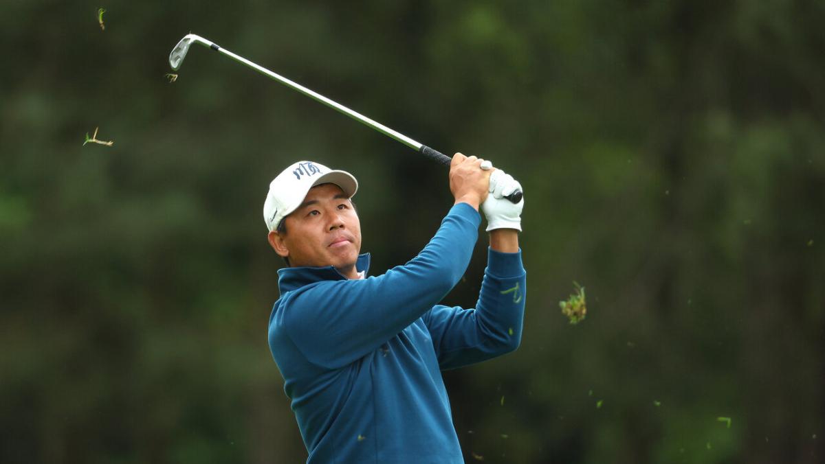 Golfer Ashun Wu